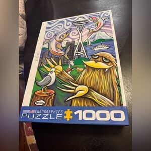 Space Needle Seattle Eurographics Puzzle, 1000 Pieces